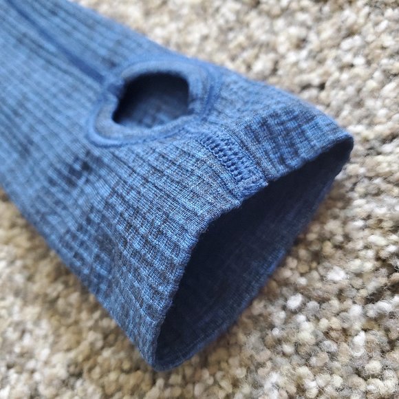 Lululemon Run Swiftly Tech Top Long Sleeve Shirt - Sapphire Blue - Size 2 - Picture 7 of 16